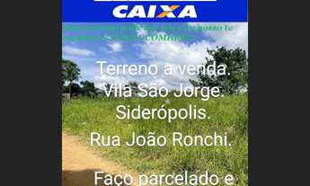 Imagem: Terreno a venda Siderópolis Vila São Jorge