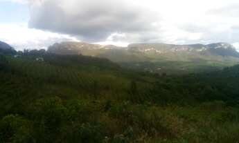 Imagem: TERRA COM LINDA VISTA, FRUTAS E NASCENTE