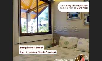 Imagem 5: Bangalô já mobiliado na beira mar de Muro Alto