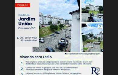 Imagem 7: Jardim União residencial bairro São Sebastião Criciúma