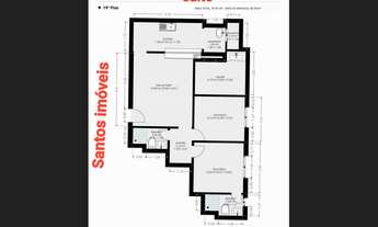 Imagem 2: Edifício Mistral 2 Quartos sendo 1 suíte
