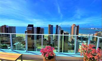 Imagem 3: INFINITY 600, Meireles, apartamento com vista mar, 10° andar, 2 quartos, varanda, 1 vaga