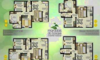 Imagem 2: Moradas do Bosque bairro Vila Zuleima Criciúma apartamento a venda