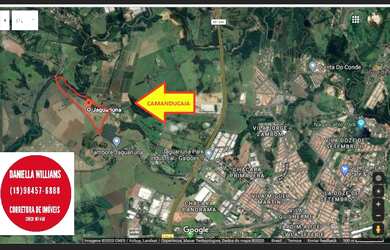 Imagem 7: Loteamento Camanducaia na frente do Tamboré