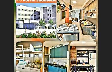 Imagem 2: Vende-se apartamento no Portal Sudoeste, o Living Residente