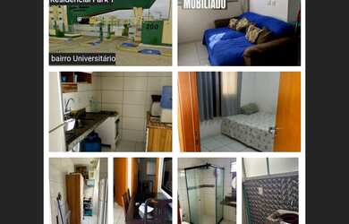 Imagem: Aluga-se apartamento mobiliado, Bairro Universitário