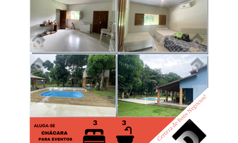 Imagem: Aluga-se Chácara Para Eventos