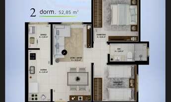 Imagem 3: Premier residencial bairro Cristo Rei Içara apartamento a venda