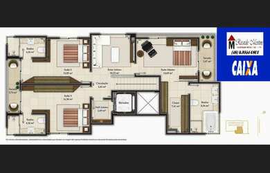 Imagem 3: Piacenza Centro Criciúma apartamento a venda