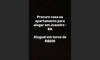 Imagem: PROCURO CASA/APTO PARA ALUGAR EM JUAZEIRO