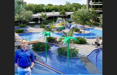 Imagem 2: 2qts, suíte e varanda gourmet em Muro Alto. Primeiro acqua resort da região