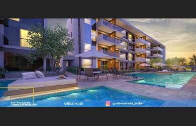 Imagem 7: Pouquíssimas unidades a beira mar de Serrambi, 1qt c/ varanda e 100% nascente