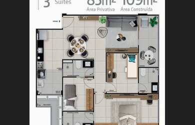 Imagem 7: Maison Sul - 03 suítes