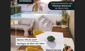 Imagem 6: Flats com 2 e 3 quartos | No melhor trecho de mar de Muro Alto