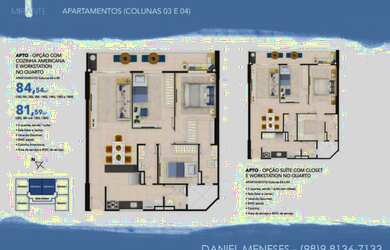 Imagem 5: Mirante da Península, 81m² a 90m², Leia a descrição, Daniel Meneses