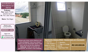 Imagem 7: Apartamento Cobertura Condomínio Residencial Ibiza