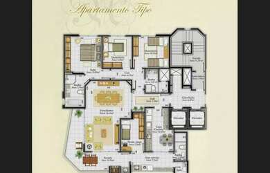 Imagem 4: Residencial Veneto bairro Centro Criciúma apartamento a venda