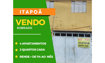 Imagem: Sobrado com 4 apartamentos de 2 qts cada
