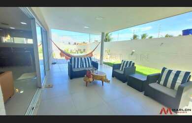 Imagem 3: Casa em Praia de Tabatinga, 3 suítes, visão para o mar, espaço gourmet amplo, 185m²