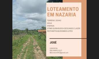 Imagem: LOTEAMENTO EM NAZARIA