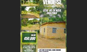 Imagem: Vende-se sítio no P.A. Nova amazônia a