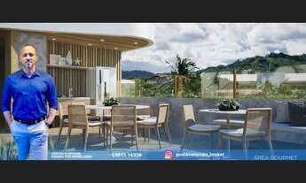 Imagem 3: Studio com varanda gourmet a 50 metros da praia de Carneiros, lazer no rooftop.