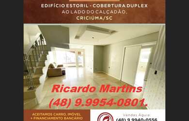 Imagem 5: Estoril cobertura a venda no Centro de Criciúma