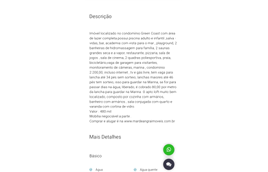 Imagem 2: Apartamento loft Green Coast , Pontal , Angra dos Reis