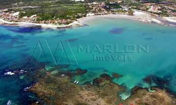 Imagem 5: Terreno na Praia de Pirangi, visão para o mar, próximo ao Cajueiro. 1400m²