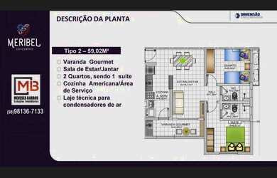 Imagem 2: Condomínio Meribel, 54m² à 72m², Dimensão Engenharia, Turu - Daniel Meneses