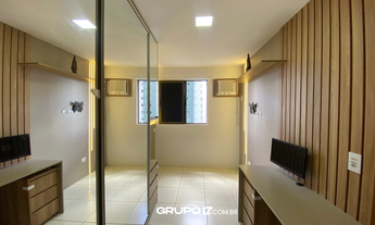 Imagem 4: Apartamento na Torre semi mobiliado 2 quartos 2 banheiros 1 vaga próximo do Recibom