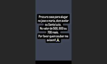Imagem: Procuro casa pra alugar