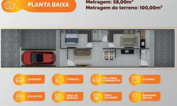 Imagem 2: Vende-se casa no Portal Sudoeste, o Jardins Sudoeste