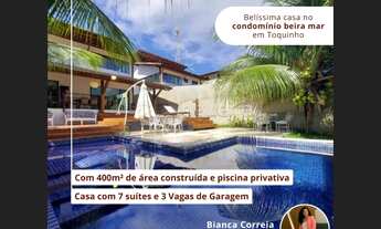 Imagem: Linda casa beira mar em Toquinho