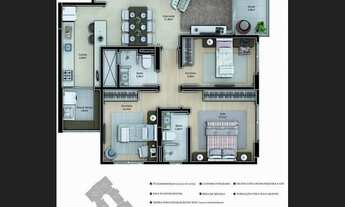 Imagem 6: Due Fratelli Centro Criciúma apartamento a venda