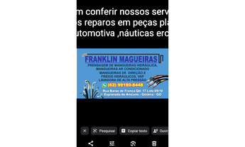 Imagem: Franklin mangueiras