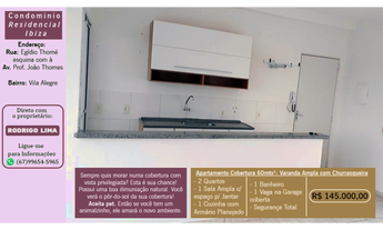 Imagem 2: Apartamento Cobertura Condomínio Residencial Ibiza