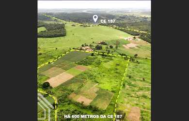 Imagem 2: TERRENO DE 8.7H PRÓXIMO A CE 187 EXCELENTE PARA AGRICULTURA