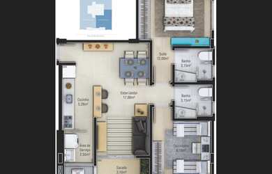 Imagem 4: Pietro Benetton Centro Criciúma apartamento a venda