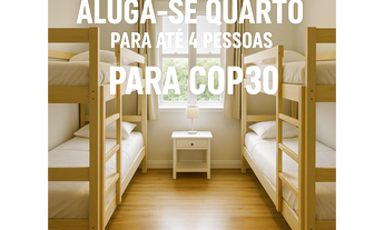 Imagem: Quarto para COP30 até 4 pessoas
