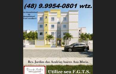 Imagem 2: Residencial Jardim das Azaléias bairro Ana Maria Criciúma apartamento a venda