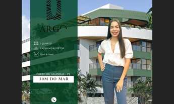 Imagem: Apartamento compacto a 30 metros do mar