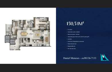 Imagem 2: Marina Península, 168m², 156m², 150m² e 147m², 3 a 4 suítes, 3 vagas de garagem