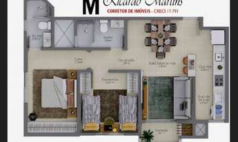 Imagem 4: Lovere residencial bairro São Cristóvão Criciúma apartamento a venda