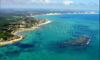 Imagem 4: Terreno na Praia de Pirangi, visão para o mar, próximo ao Cajueiro. 1400m²
