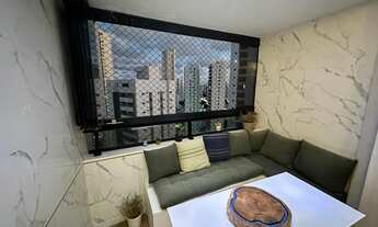 Imagem 4: 3qts., 1suíte, 2vagas, 86,65m2 mobiliado no Rosarinho