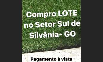Imagem: COMPRO LOTE NO SETOR SUL DE SILVANIA