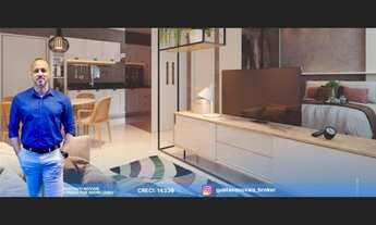 Imagem 5: Quarto/sala em Casa Amarela a 8m do parque da Jaqueira. Parcelas a partir de R$ 750 mensal