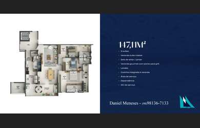 Imagem 3: Marina Península, 168m², 156m², 150m² e 147m², 3 a 4 suítes, 3 vagas de garagem