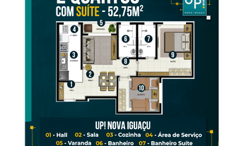Imagem 6: Up Residencial na Posse Nova Iguaçu ✨